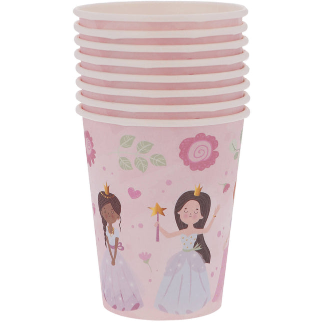 Becher - Pretty Princess - 250 ml - 8 Stück