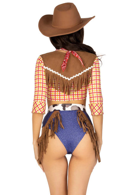 Cowboy Kostuum Dames Leg Avenue - Partywinkel - 714718567136