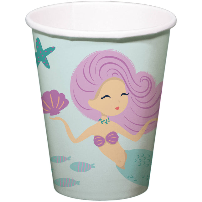 Becher - Mermaid Magic - 250 ml - 8 Stück