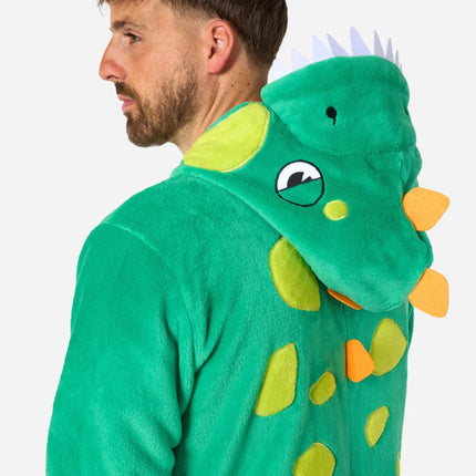 Dinosaurus Onesie Heren - Partywinkel - 8720629387376