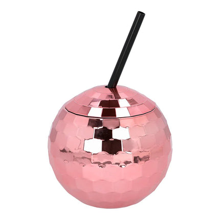 Disco 70S Beker Roze 650ml - Partywinkel - 8712026007193