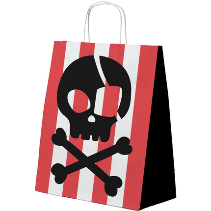 Geschenktüten - Piratenparty - 20 x 27 cm - 6 Stück