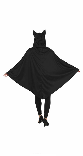 Katze Halloween Poncho Damen