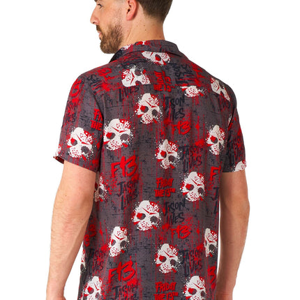 Freitag der 13. Shirt Kurzarm Männer <tc>OppoSuits</tc>