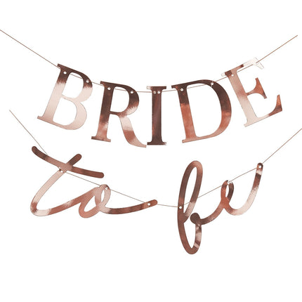 Rose Gold Girlande Bride To Be 1.5m