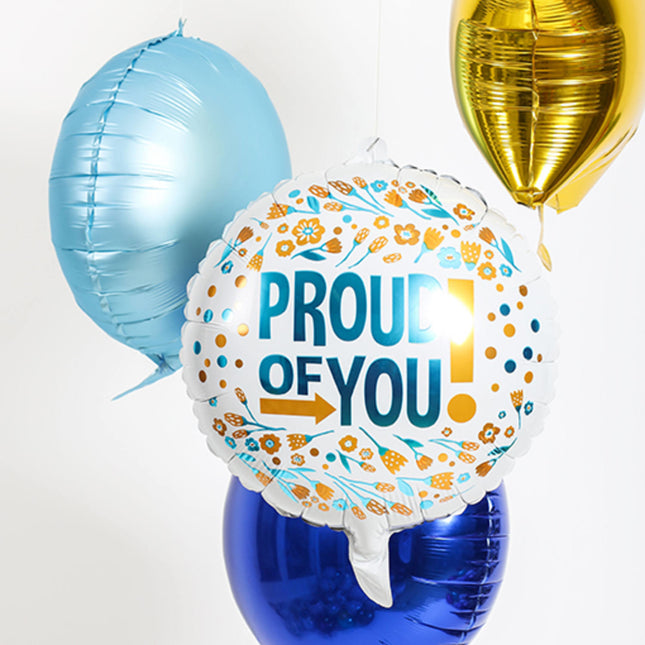 Helium Ballon Proud Of You Empty 45cm