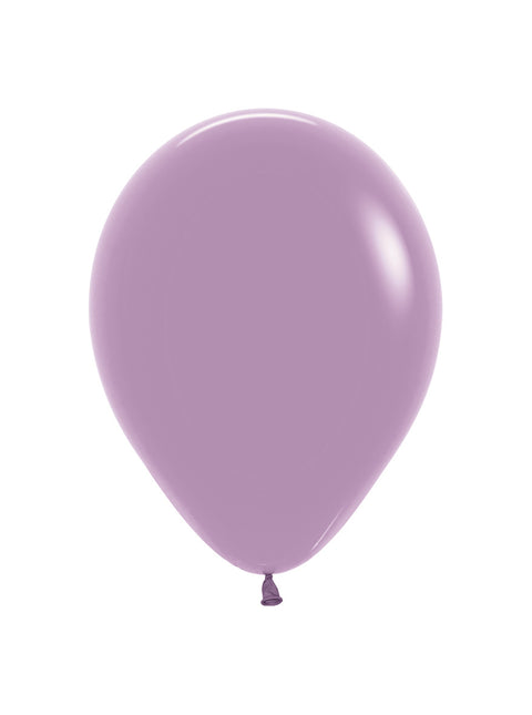 Ballons Pastell Dämmerung Lavendel 23cm 50Stk