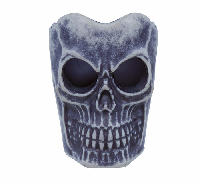 Halloween Tischdekoration Totenkopf Kerze 6cm