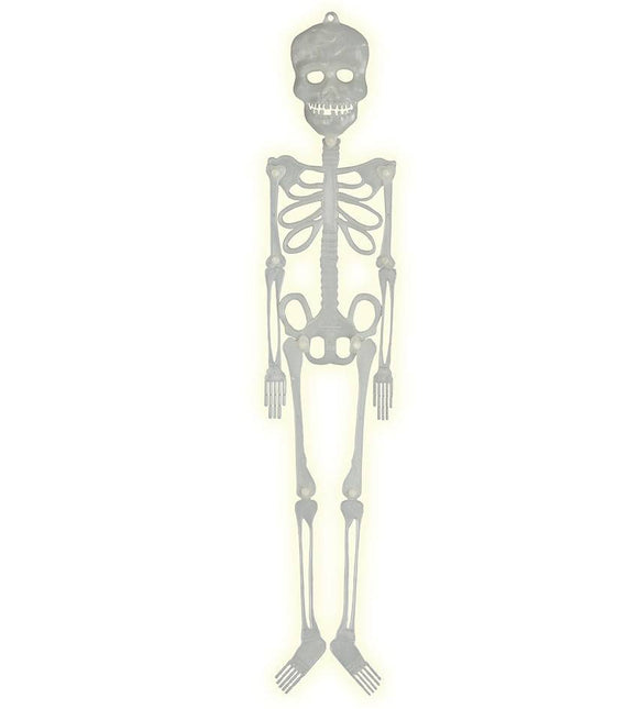 Halloween Puppe Skelett Glow In The Dark 75cm