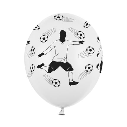 Fußball Ballons 30cm 6Stk