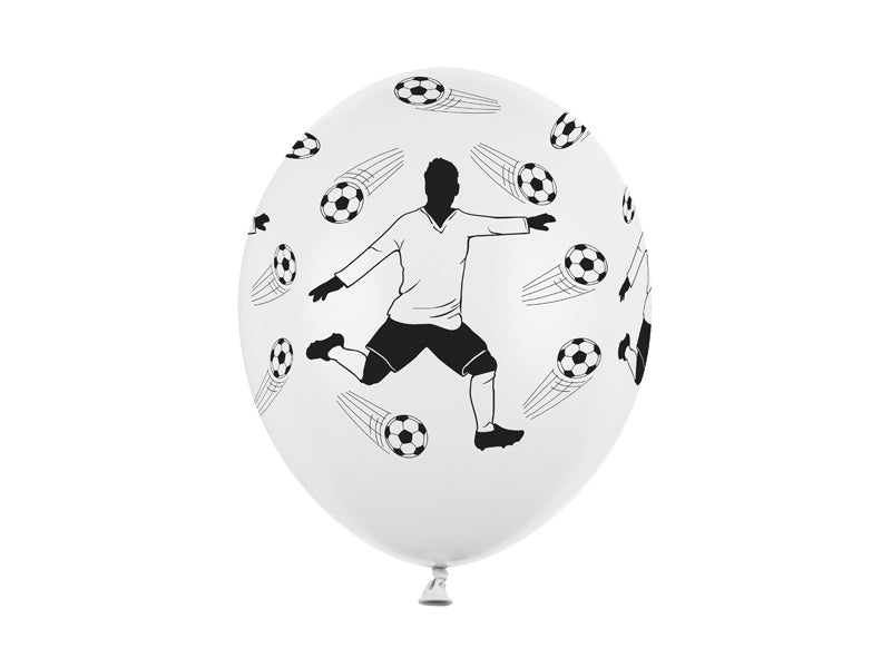 Fußball Ballons 30cm 6Stk