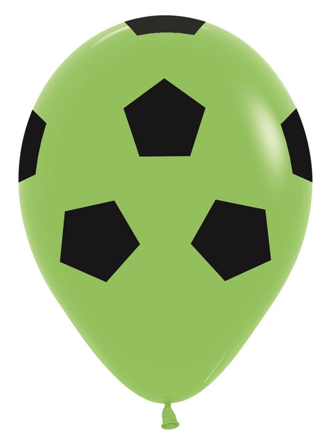 Ballons Soccerball Mix 30cm 25pcs