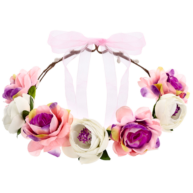 Blume Haarband Bunt