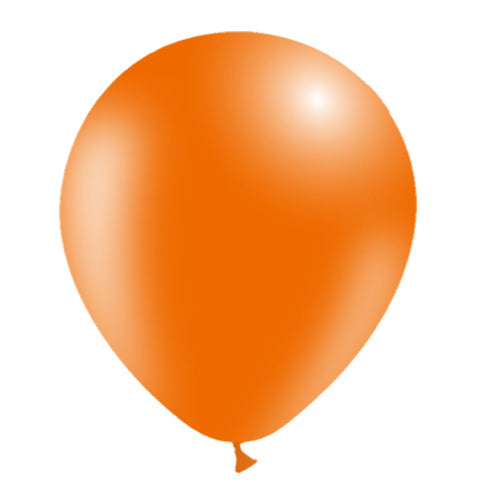 Orangefarbene Ballons 30cm 10Stk