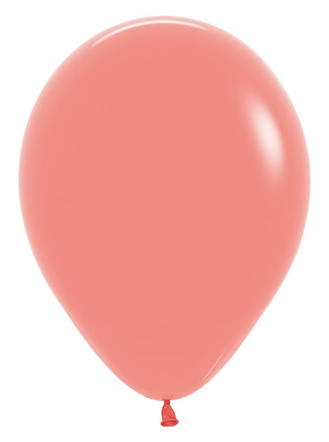 Ballons Tropische Koralle 30cm 50Stk