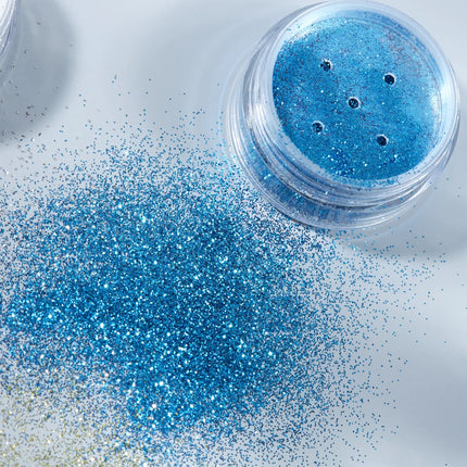 Moon Glitter Classic Fine Glitter Shaker Blau 5g