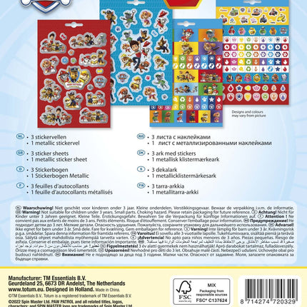 Paw Patrol Stickerbuch