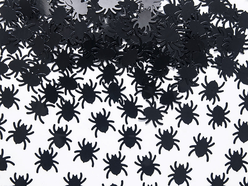 Halloween Konfetti Spinnen 1,2cm 15gr