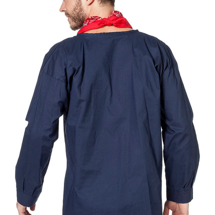 Farmers' Smock Männer Blau