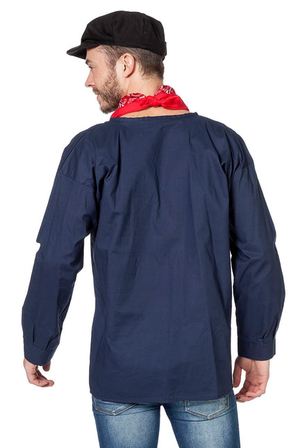 Farmers' Smock Männer Blau