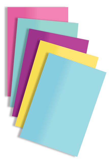 Krepppapier Farben Set 50cm 2.5m 5Stk