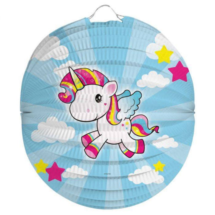 Einhorn Lampion 22cm