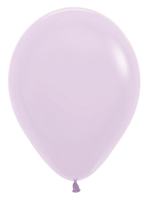 Ballons Pastell Matt Lila 30cm 50Stk