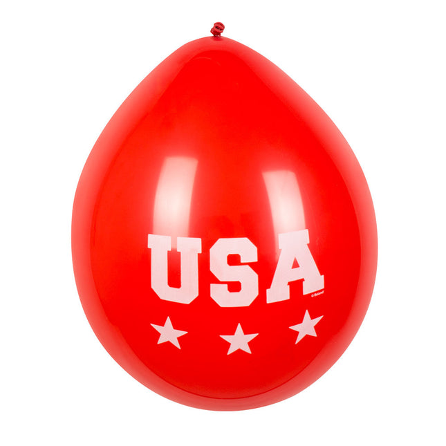 USA Luftballons 25cm 6 Stk.