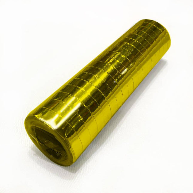 Gold Serpentine Metallic 4m 18 Ringe