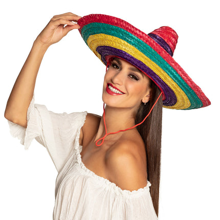 Bunter Sombrero 49cm