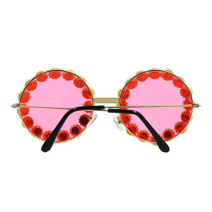 Rosa Brille Diamant