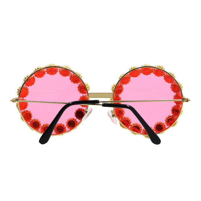 Rosa Brille Diamant