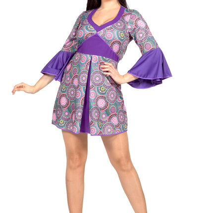 Hippie Kleid Lila