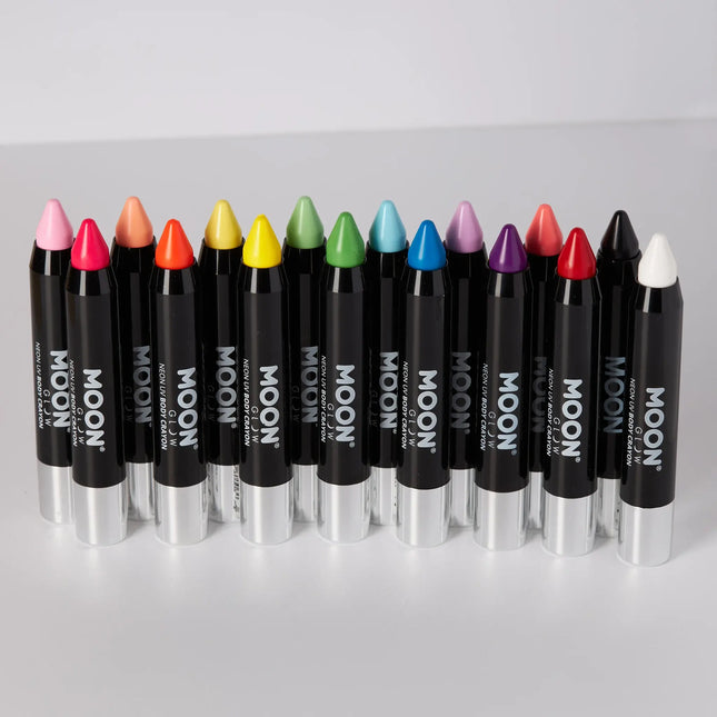 Moon Glow Pastel Neon UV Body Crayons Pastellgelb 3.2g