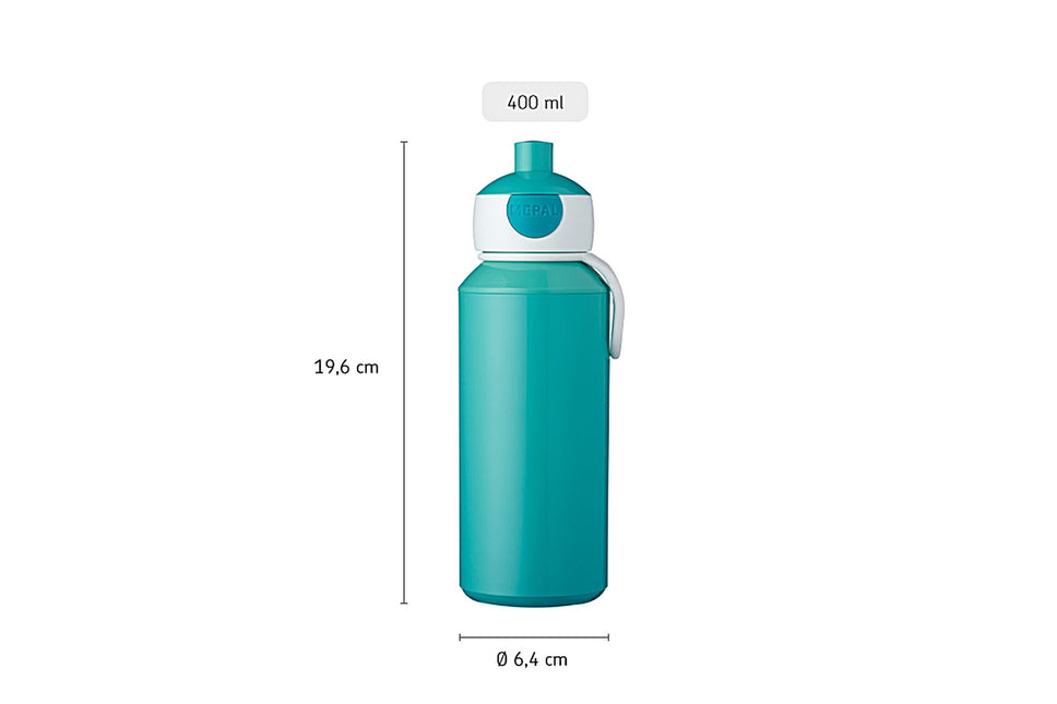 Trinkflasche Pop-Up Campus 400ml Gefroren 2