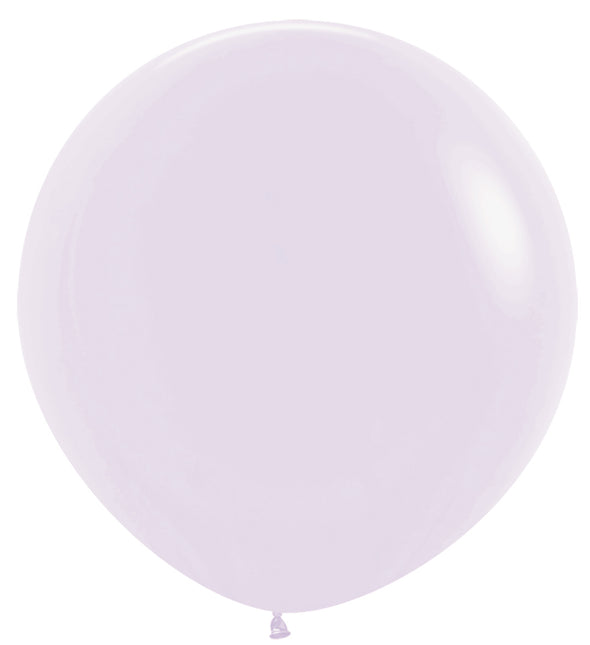 Ballons Pastell Matt Lila 91cm 10Stk