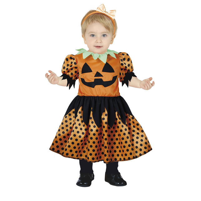 Halloween Kostüm Baby Kürbis