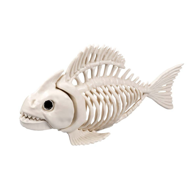 Halloween Fisch-Skelett 24cm