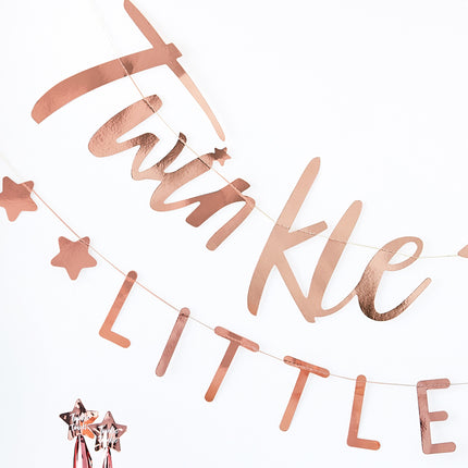 Rose Gold Girlande Twinkle Twinkle 3m