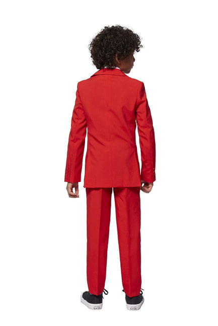 Roter Anzugträger OppoSuits