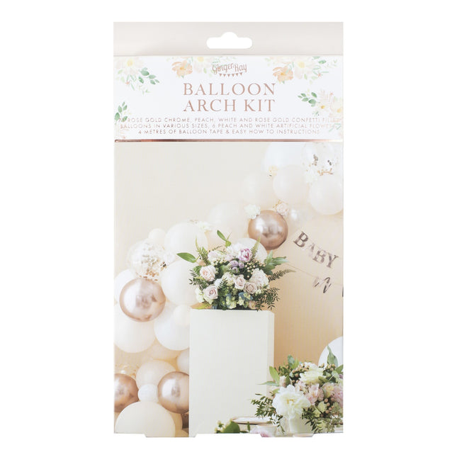 Rose Gold Ballonbogen