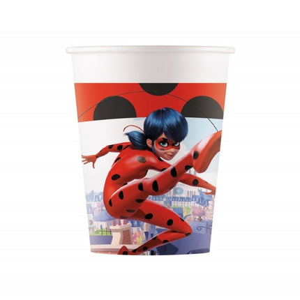 Miraculous Ladybug Becher 200ml 8Stück