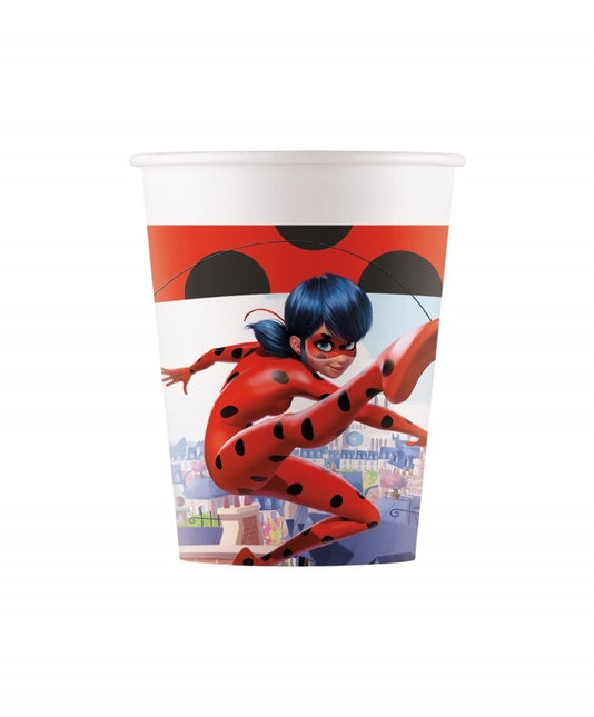 Miraculous Ladybug Becher 200ml 8Stück