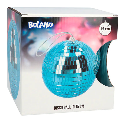 Blauer Discoball 15cm