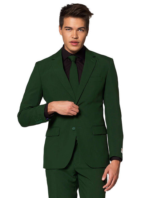 Dunkelgrüner Anzug Männer OppoSuits