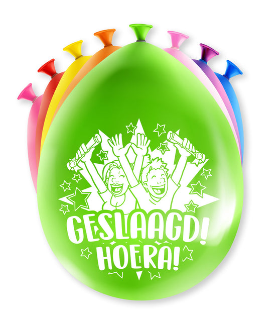 Erfolgreiche Ballons Hooray 30cm 8pcs