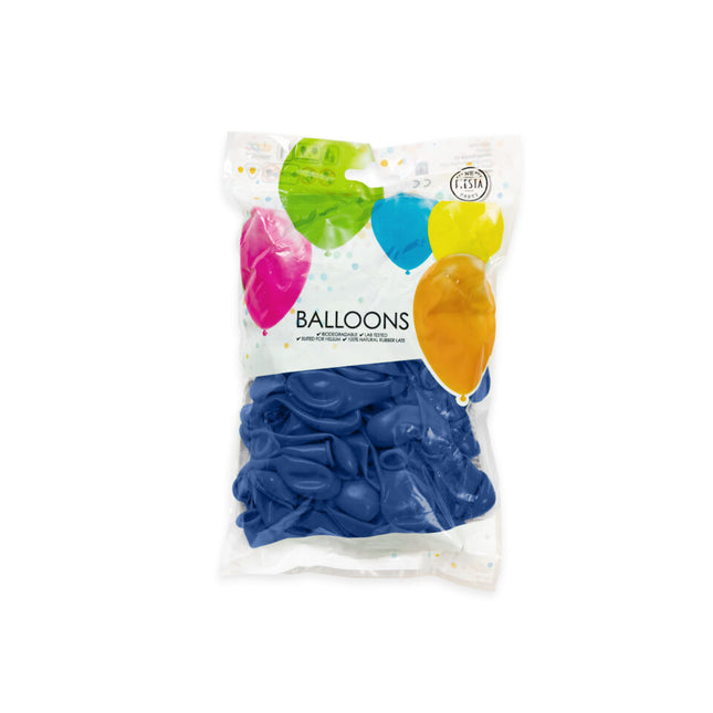 Dunkelblaue Ballons 13cm 100Stk