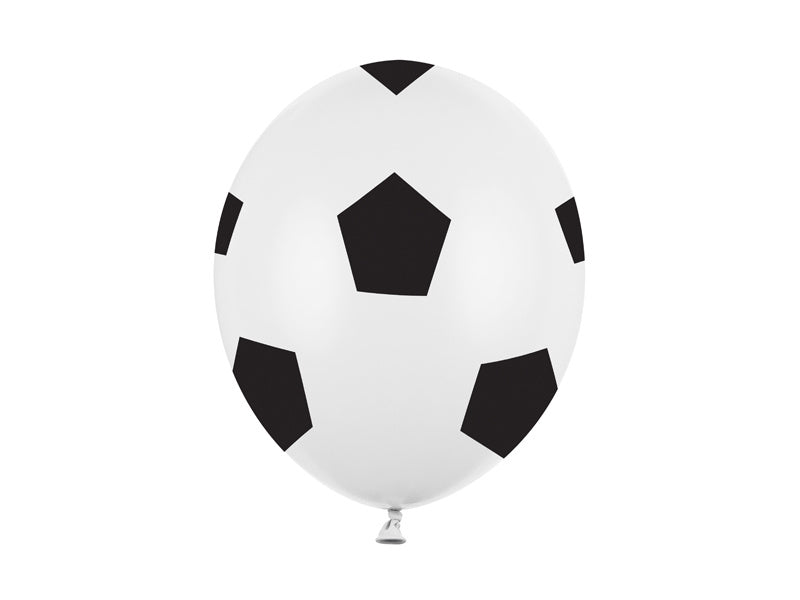 Ballons Fußball 30cm 6Stück