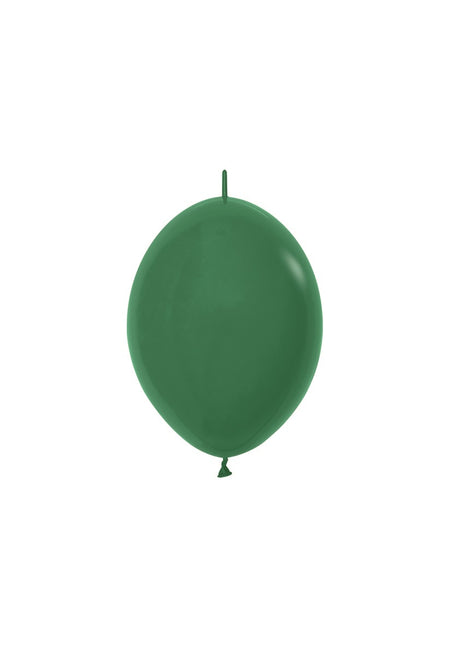 Ballons Waldgrün 15cm 50Stk