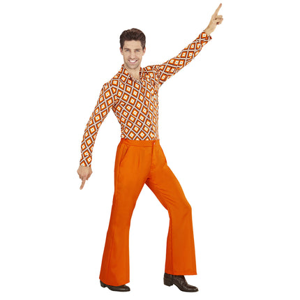 Disco 70S Hose Orange Männer